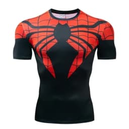Red Nightwing Short Sleeve Compression Shirts Thanos 3D Printed T shirts Men NEW Crossfit Top For Male Fitness Clothing