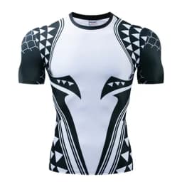 Red Nightwing Short Sleeve Compression Shirts Thanos 3D Printed T shirts Men NEW Crossfit Top For Male Fitness Clothing