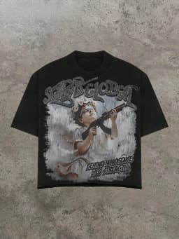 Valley & Dreams Retro Dark Style Y2k Street Trendy Brand T-Shirt Cotton Graphic Tee Men Women Summer Streetwear