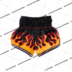 New Twins Special FLAME Muay Thai Shorts Men Octagonal Cage MMA Training Fitness Shorts Breathable Speed Drying Boxing Shorts