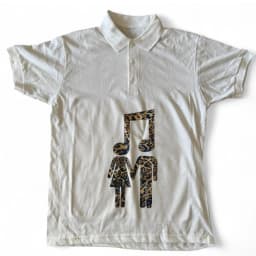 Men's Polo-shirts  Y2K High Street Punk European and American Spring Summer New Men Retro Shirt Cross Print Top Harajuku