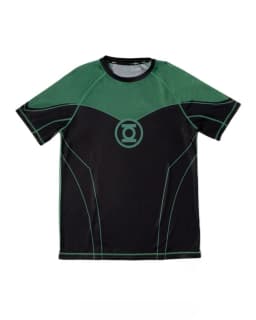 Summer New DC Comics Special Edition Green Lantern Printed Quick-Dry Sports Training Wear Men's Loose Breathable Sports T-shirt