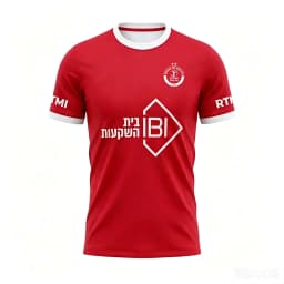 2026 Hapoel Tel Aviv Football Jersey Men's Women's Summer Sports Oversize T-shirt Breathable Quick Drying Streetwear Clothing