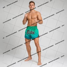 New Fairtex Muay Thai Shorts - BS1953 Quantum Men's Oversized Breathable Speed Drying Gym Octagonal Cage Training Shorts