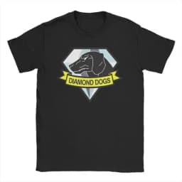 Men Women MGS1 Solid Snake Game T Shirt Metal Gear Cotton Tops Funny Short Sleeve O Neck Tees Classic T-Shirts
