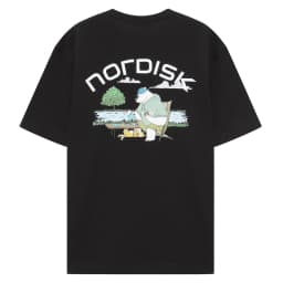 Big Polar Bear NORDISK Outdoor Fashion Casual T-shirt Cotton Graphic Tee Men's and Women's Summer T Shirt Streetwear