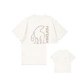 Big Polar Bear NORDISK Outdoor Fashion Casual T-shirt Cotton Graphic Tee Men's and Women's Summer T Shirt Streetwear