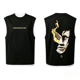 2026 Summer Tomorrowland Consciencia Spirit World of Emotions Tank Top Men's Women's Y2K round neck Loose Vest Tops