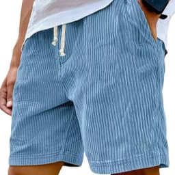 Summer Men Corduroy Sweatpants Casual Shorts Men's Beach Shorts Basketball Short Trousers Solid Color Label Sportswear Men