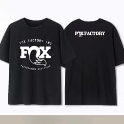 Summer Fox Racing Cross-country Mountain Bike Commemorative T-shirt High Quality Fashion Men Women Short Sleeve Round Neck Top
