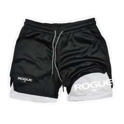 Rogue Gyms Men's Sports Shorts Four Seasons Sportswear 2-in-1 Double Layer Tight Shorts Sports Shorts