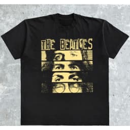 The Beatles Vintage T-Shirt, Retro The Beatles Tee, Band 90s Graphic Shirt Summer Men's and Women's Breathable T-shirt Top
