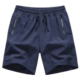 Newest Summer Shorts Men Gym Sport Running Fitness Workout Man Short Pants Breathable Quick-drying Drawstring Men's Shorts Black