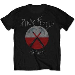 Pink Floyd's The Wall Classic Rock Black Men's T-shirt Vintage Oversized Polyester Me Women Round Neck Short Sleeve Clothing