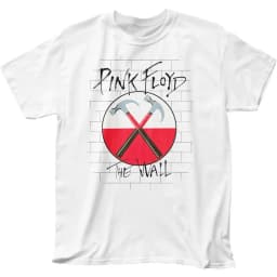 Pink Floyd's The Wall Classic Rock Black Men's T-shirt Vintage Oversized Polyester Me Women Round Neck Short Sleeve Clothing