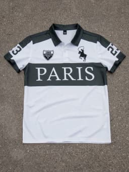 2026 Summer New Style Men's Polo Shirt with Letter Print Breathable Lightweight Casual and Fashionable