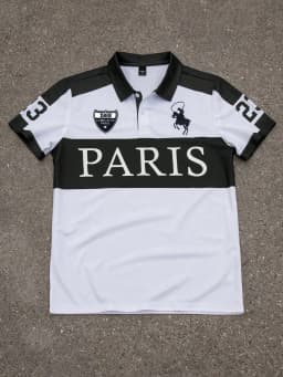 2026 Summer New Style Men's Polo Shirt with Letter Print Breathable Lightweight Casual and Fashionable
