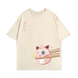Anime Pokémon Graphic Printed T-shirt Men's and Women's T-shirt Men's Tops Harajuku Y2K T-shirt 2026 Summer New Tee Streetwear