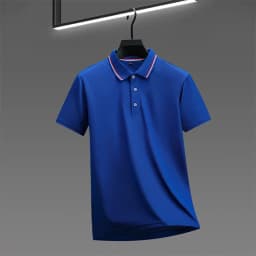 Men's Casual Solid Color Short Sleeve Polo Shirt Summer Fashionable Comfortable Versatile Top for Men