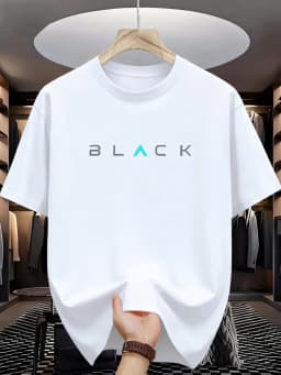 Men's Fashion Printed T-Shirt Men's Fashion Printed T-Shirt Round Neck T-Shirt Loose Top