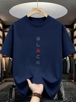 Men's Fashion Printed T-Shirt Men's Fashion Printed T-Shirt Round Neck T-Shirt Loose Top
