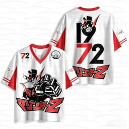 New  Men's Women's 2026 Anime Mazinger Grendizer Jersey Summer Soccer Shirt Casual Sports T-Shirt Tops