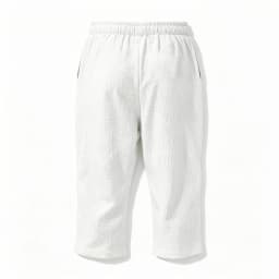 Summer Men Linen Capri Pants Drawstring Waist Loose Solid Color Casual Trousers For Daily Beach Vacation Outdoor Travel Wear