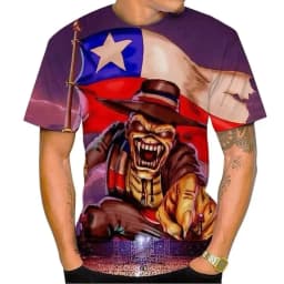2026 New Rock Heavy Metal Band T-shirt Hip-hop Street Style Short Sleeve Breathable Living Dead Band T Shirt for Men Women Tops