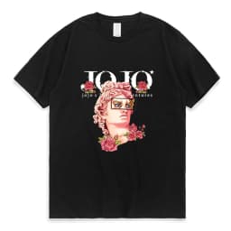 Anime Jojo 7 Steel Ball Run Charlie Kirk & Gyro Zeppeli Graphic Cotton Unisex Shirt 2026 Summer New Y2k Short Sleeve T Shirt