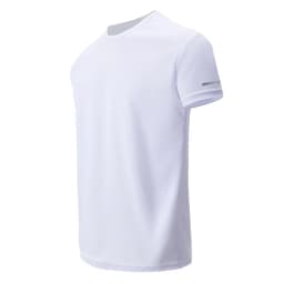 1/4 Pcs Summer Men's Leisure Sports Multicolor Quick-drying Short-sleeved Teens Loose Solid Color Running Fitness Playing T-shir