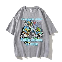 Calm Down Ladies Your Alpha Is Here Berdly Deltarune Accessories Unisex T Shirt High Quality Cotton Tee Print T-shirt Clothes