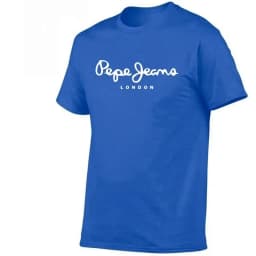 2026 New Pepe Jeans London Logo T-Shirt, Summer Men's Short-Sleeve Trendy Fashionable Pure Cotton Top, Street Style T-Shirt Clot