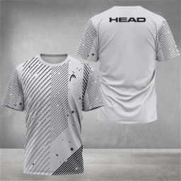 Summer Breathable Mens T Shirt Outdoor Badminton Table Tennis Jersey O Neck Short Sleeve Loose Top New Mountaineering Clothing