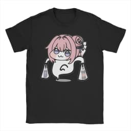 Fashion New Doro Meme Nikke for Men Women T Shirts Anime Game Fun Tee Shirt Short Sleeve Crewneck T-Shirt Cotton Printed Clothes