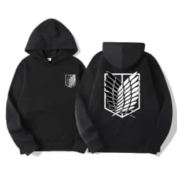 Attack on Titan Hooded Sweatshirts Sweaters Shingeki No Kyojin Clothing Sweaters Boys' Jackets for Boys and Girls