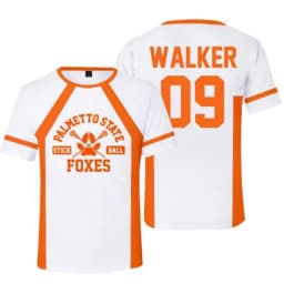Cosplay The Foxhole Court Palmetto State Foxes Lacrosse Jersey WILDS MINYARD JOSTEN Short Sleeve T Shirt for Men Boy Oversized
