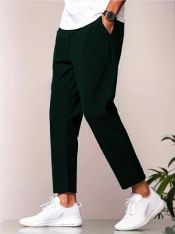 Spring/Summer New Fashion Solid Color Men's Casual Pants Thin SweatPants Quick Drying Cool Sport Jogger Drawstring Pants