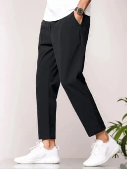 Spring/Summer New Fashion Solid Color Men's Casual Pants Thin SweatPants Quick Drying Cool Sport Jogger Drawstring Pants