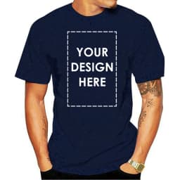 Custom Name Logo  Men's T Shirt Personnalisé  Cotton High Quality Mens 5xL
