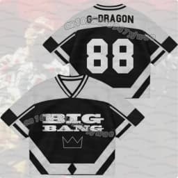 Summer Men Women BigBang 2026 World Tour Mixed Mesh Jersey Gift For Fans Short Sleeve TAEYANG G-DRAGON Fans Men T-Shirt