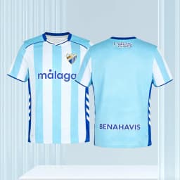 Family Matching 2025-26 New Malaga Fans 3D Printed Football Jersey Summer Breathable Casual Sportswear Top for Men Women Kids