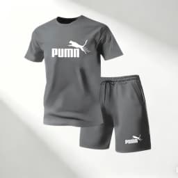 Hot Sale 2026 Men's T-Shirts Sets O-Neck Short Sleeve+Sports Shorts Quick Dry Casual Street Fashion Home Outdoor Running 2 Piece