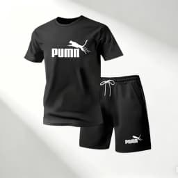 Hot Sale 2026 Men's T-Shirts Sets O-Neck Short Sleeve+Sports Shorts Quick Dry Casual Street Fashion Home Outdoor Running 2 Piece