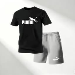 Hot Sale 2026 Men's T-Shirts Sets O-Neck Short Sleeve+Sports Shorts Quick Dry Casual Street Fashion Home Outdoor Running 2 Piece