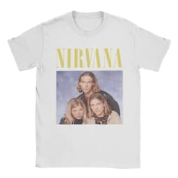 Vintage T-Shirt Summer Nirvana Hanson Leisure T-Shirts Cotton Tshirt for Male Y2K Casual Plus Size 6XL Short Sleeve Tees