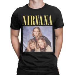 Vintage T-Shirt Summer Nirvana Hanson Leisure T-Shirts Cotton Tshirt for Male Y2K Casual Plus Size 6XL Short Sleeve Tees