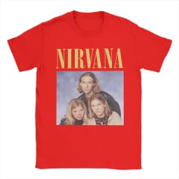 Vintage T-Shirt Summer Nirvana Hanson Leisure T-Shirts Cotton Tshirt for Male Y2K Casual Plus Size 6XL Short Sleeve Tees