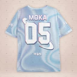 men women Fashion O-Neck Short Sleeve T-Shirt ILLIT MINJU Fans Summer Tee Lightweight Sport Daily Tee Oversized Sport T-Shirt