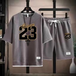 The 2025 Summer New Men's Set Features Street Fashion Casual Comfort Softness Breathability and 3D Digital Pattern Printing