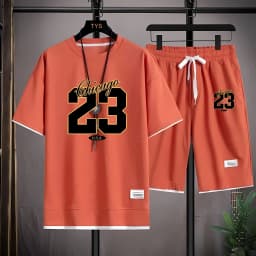 The 2025 Summer New Men's Set Features Street Fashion Casual Comfort Softness Breathability and 3D Digital Pattern Printing